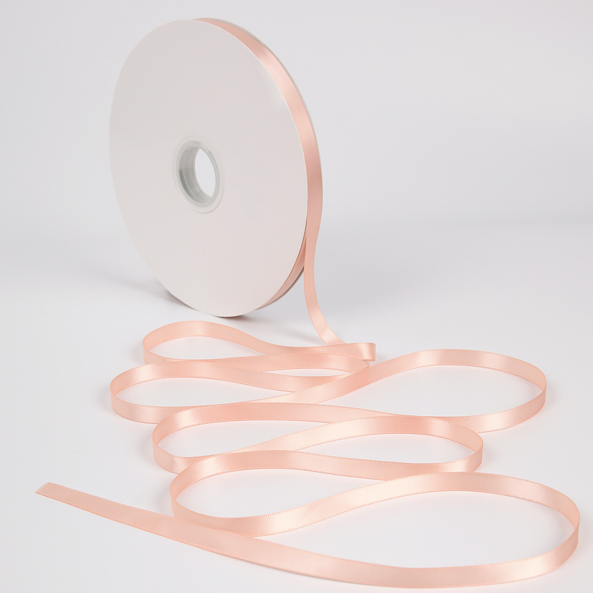 100 yardas de cinta de poliéster de doble cara Macarons, decoración de ramo, regalo, embalaje de flores, cinta de color sólido al por mayor