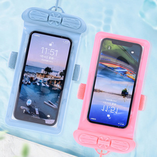 Waterproof Mobile Phone Bag, Diving Cover, Touch Screen, Universal Photo Taking, Swimming Halter, Protective Bag, Rafting Equipment, One Piece Wholesale