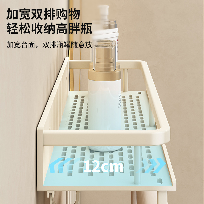 源工場の軽い豪華なトイレの物置棚は壁式の浴室の物置棚を掛けます。|undefined