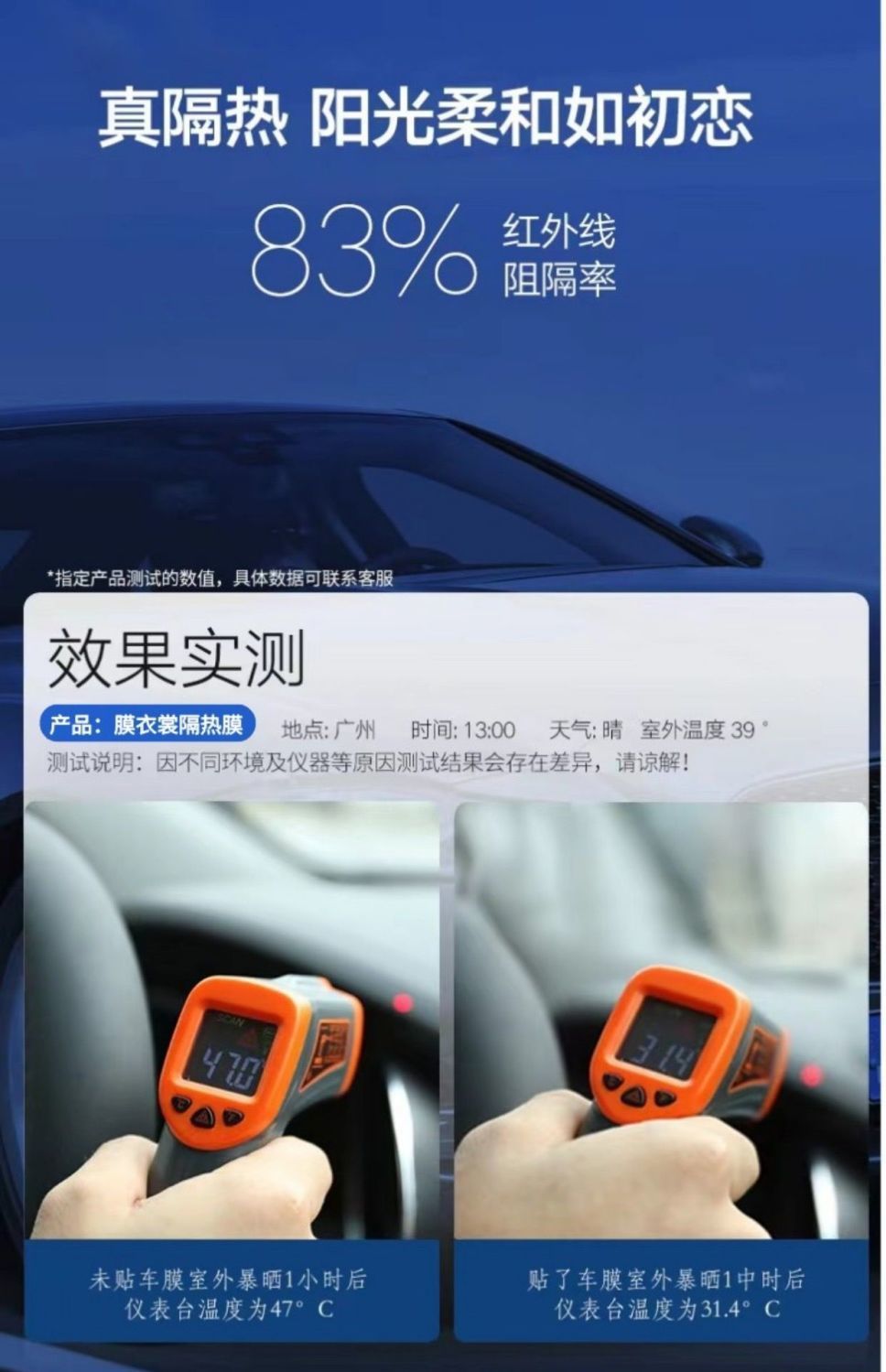 Heat insulation sunscreen explosion-proof self-sticking car window film truck solar film van glass black privacy film
