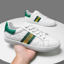 2025春秋季新款百搭户外运动增高休闲鞋外贸跨界热销头层皮男鞋