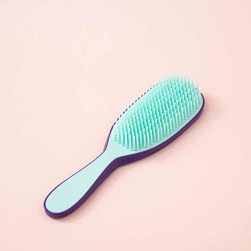 Mango largo costilla peine celebridad de Internet mismo estilo no anudado mullido masaje peine hogar costilla peine peluquería peine del pelo al por mayor