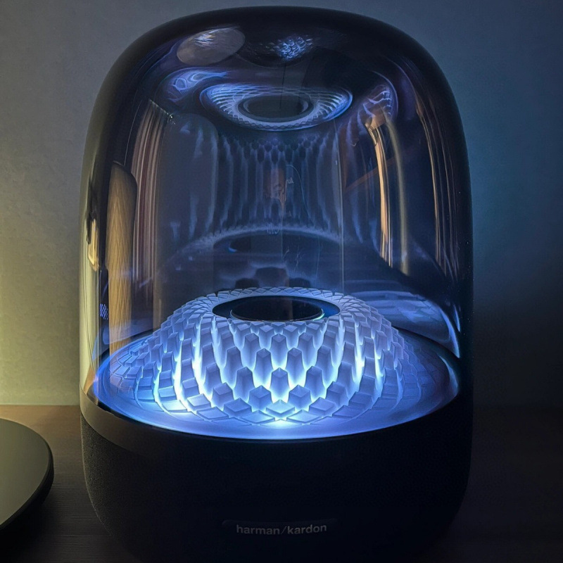 2025 Top Model with Glass 4Th Generation Smart Speaker Surround Sound