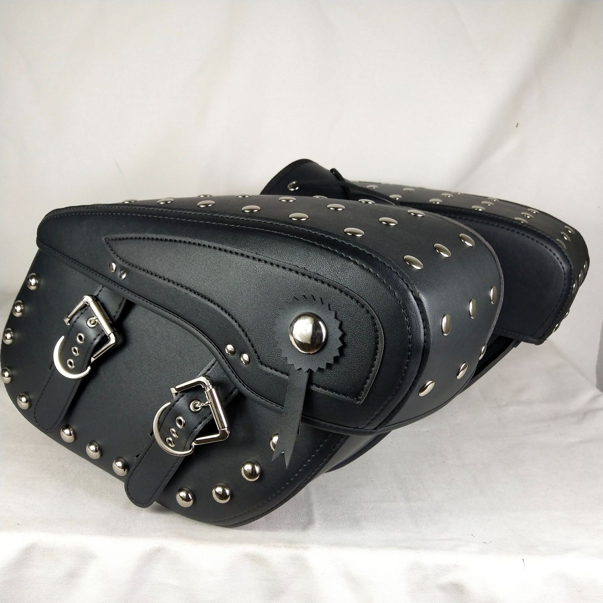 Bolsa lateral de la motocicleta Harley crucero Príncipe coche modificación lateral bolsa lateral caja lateral bolsa kit Cruz bolsa alforjas