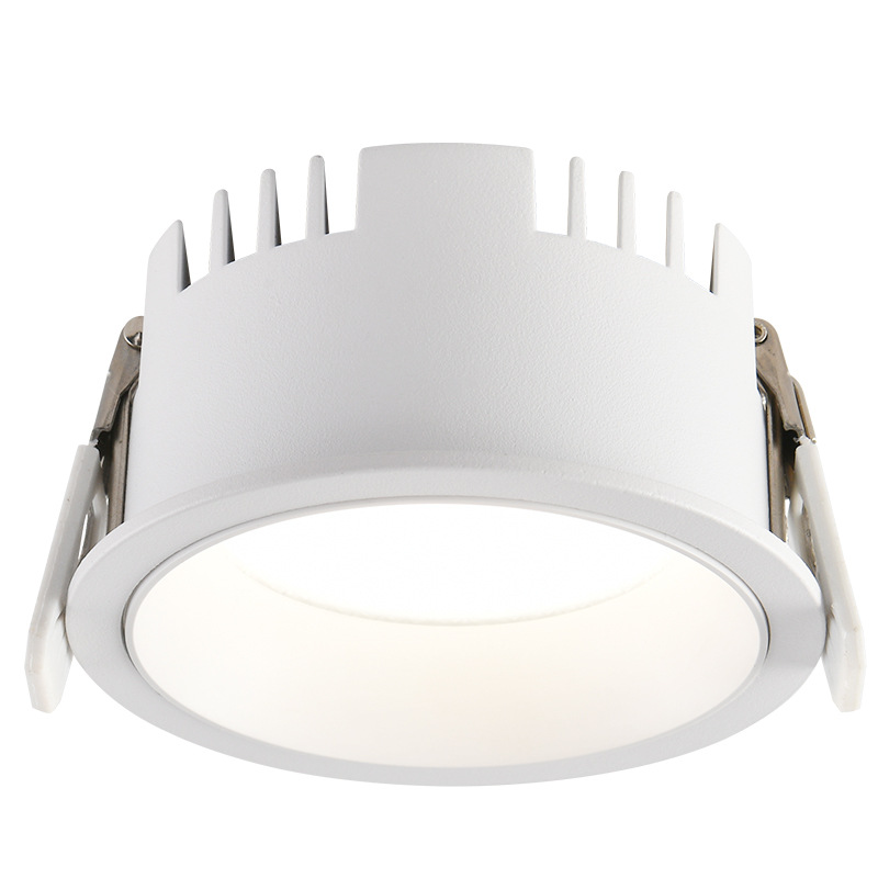 Downlight de borde estrecho led incrustado pasillo colina lámpara de techo antideslumbrante marco estrecho sin lámpara principal 495L