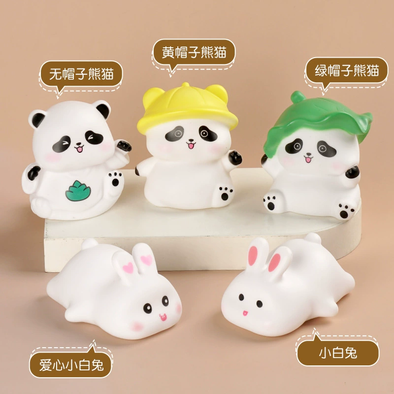 Ночник-светильник в виде мультяшных животных для оптовой продажи через границу, для уличных рынков и киосков, милый кролик, панда, ночник интернет-знаменитости