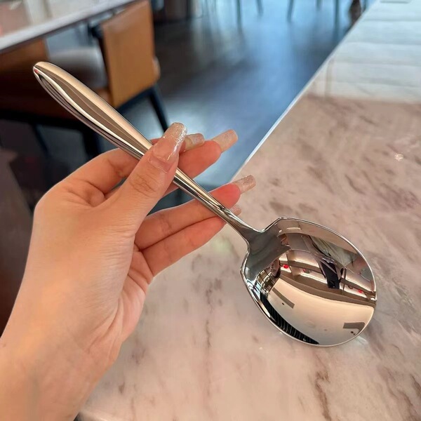 Stainless steel spoon Household Hotel Buffet Disciplinary Separation…