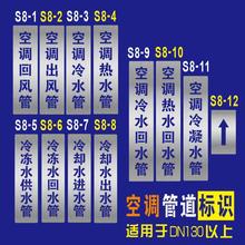 镂空字排烟送风雨污水空调天然气管道消火栓喷淋管消防泵喷漆模板