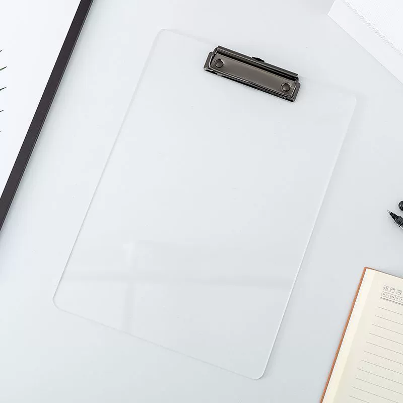 A4 Акриловая папка Plel Прозрачная записная доска Multifunctional Office Book Writing Panel Family Ploves