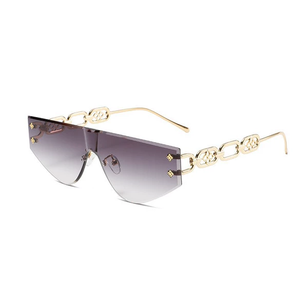 Golden frame gradient gray