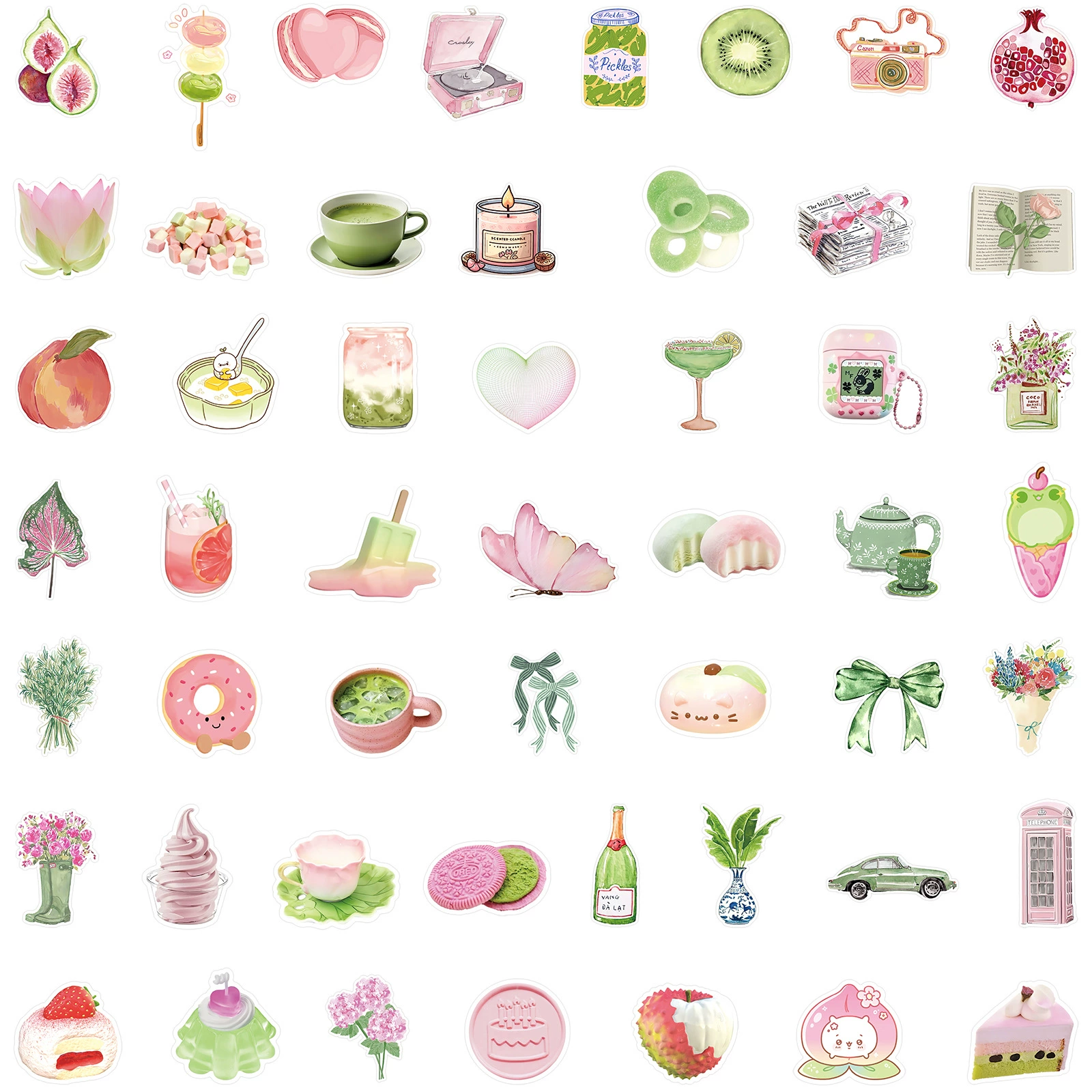 Brand fresh sticker, suitcase, waterproof box, stickers