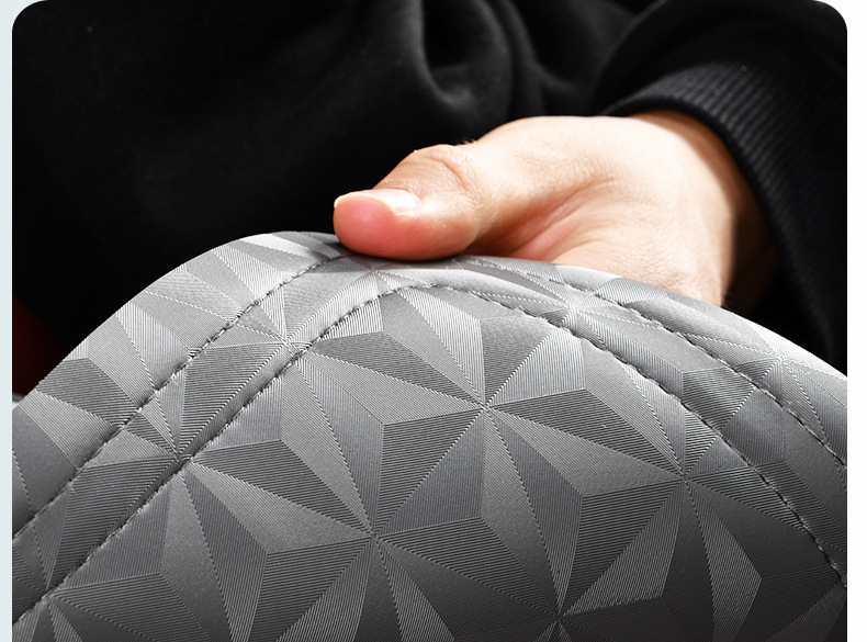 Manufacturer's Direct Cross-Border Sales of Car Ice Silk Cooling, Breathable, Non-Slip Armrest Box Mats, Comfortable and Universal Armrest Pads for the Car Interior