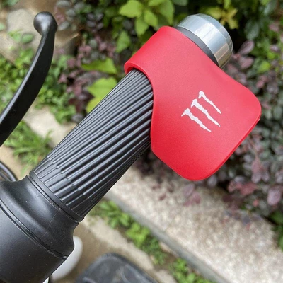 handle modification accessories, Motorcycle Handle Cover - ghost-claw-red-booster-1