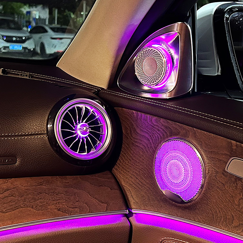 メルセデスベンツ回転高音雰囲気ライトC/glc/E/Sクラス新しくアップグレードされた4Dステレオカーホーン改造に適しています。