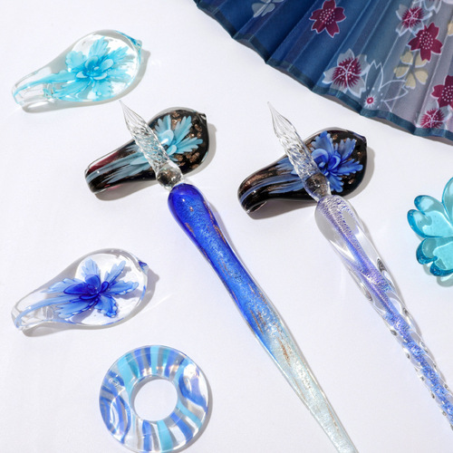 Creative and cute Japanese pen holder Chinese chopstick holder chopstick holder home accessories glass pen holder household chopstick holder