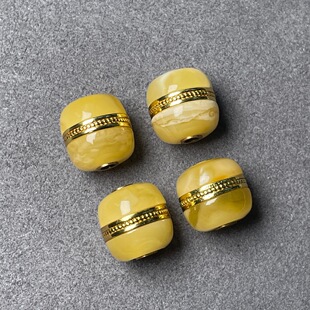 Raw Amber Hamburger Beads Hamburger Bead Accessories Copper Size 12mm Amber Natural Old Amber Handmade Beads