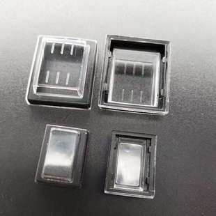 Ship type switch waterproof cap round 23MM switch dust cover KCD4 waterproof cap 15*21 one-piece waterproof cap