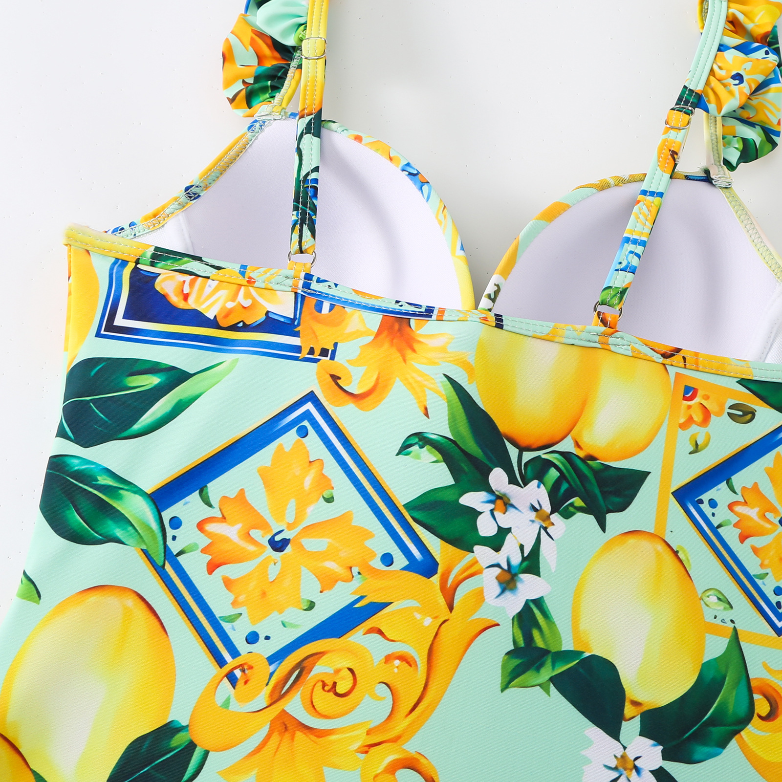 Women's Gender Women's Elegant Ditsy Floral 2 Pieces Set One Piece Swimwear