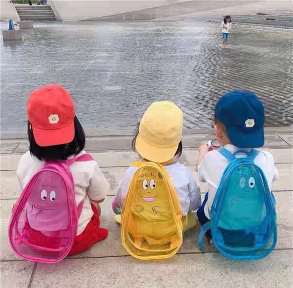 Cartoon backpack, beach bag PVC