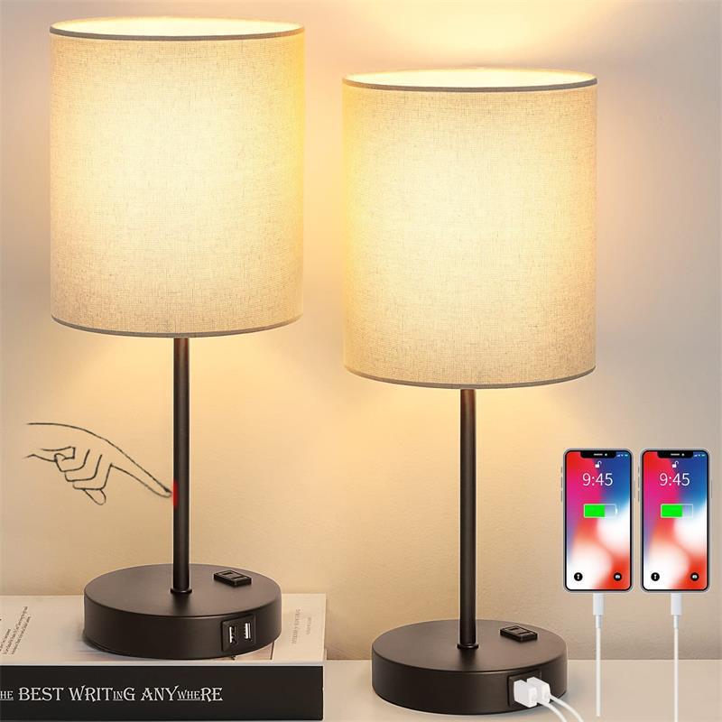 LED touch lantern for bed