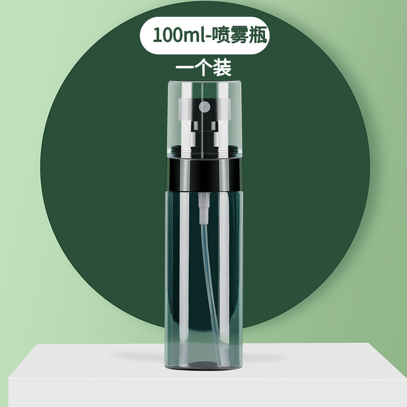 100 ml; negro transparente