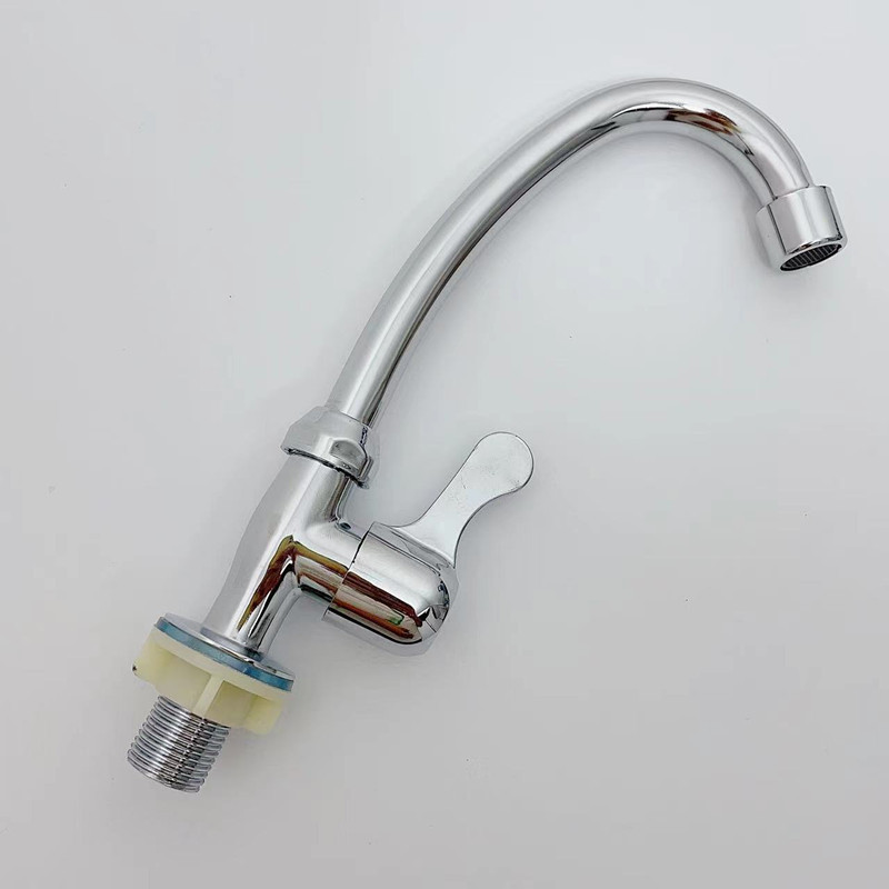 Vertical dish basin single cooling faucet small vertical small bend dish basin faucet kitchen sink wash basin single hole faucet Vertical dish basin single cooling faucet small vertical small bend dish basin faucet kitchen sink wash basin single hole faucet