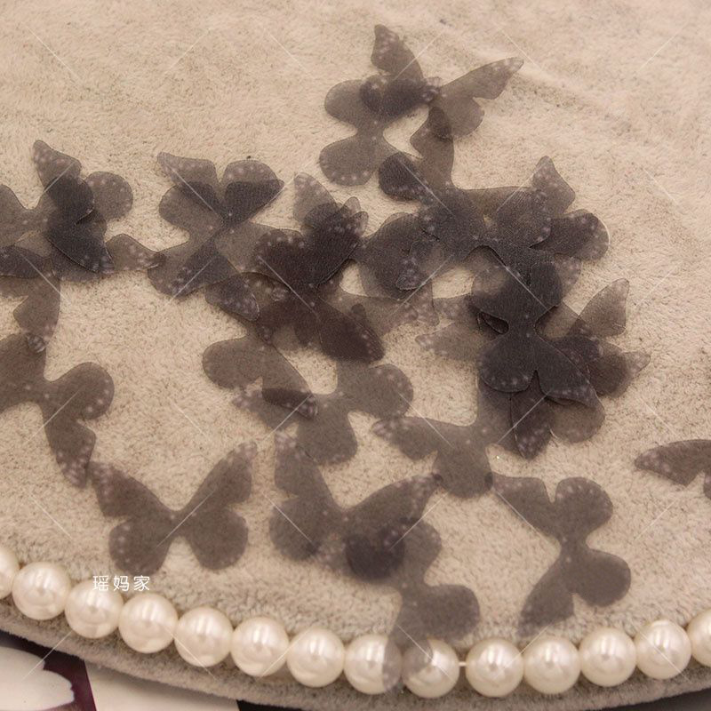 Black Tulle Butterfly【2cm】
