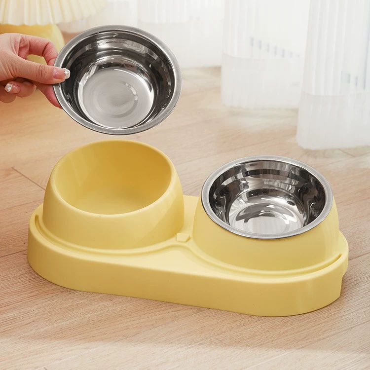 Миска для кошек миска для собак Двойная миска для кошек миска для риса миска для собак миска для риса наклонная миска для предотвращения опрокидывания миска для кошек