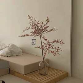 绿植南天竹假花绿植南天竹室内客厅桌面装饰仿生写真大型