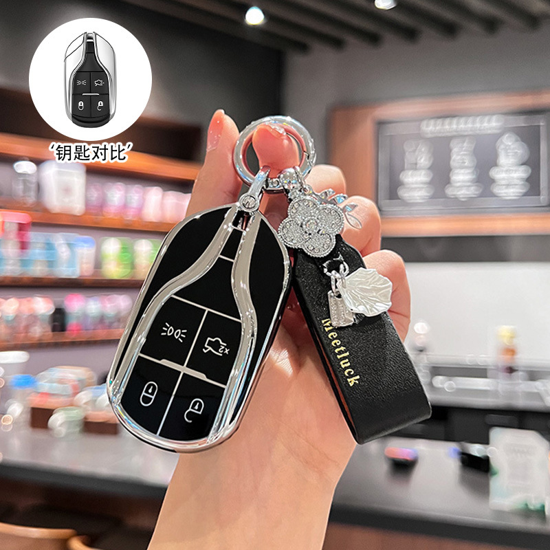 [실버 엣지 퍼플] 싱글 쉘 + 프렌치 럭키 로프