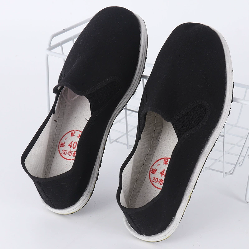 Laobalu 20 стильная Тканевая обувь с одной педалью дышащая многослойная Тканевая обувь Laobalu повседневная мужская Тканевая обувь Old Beijing