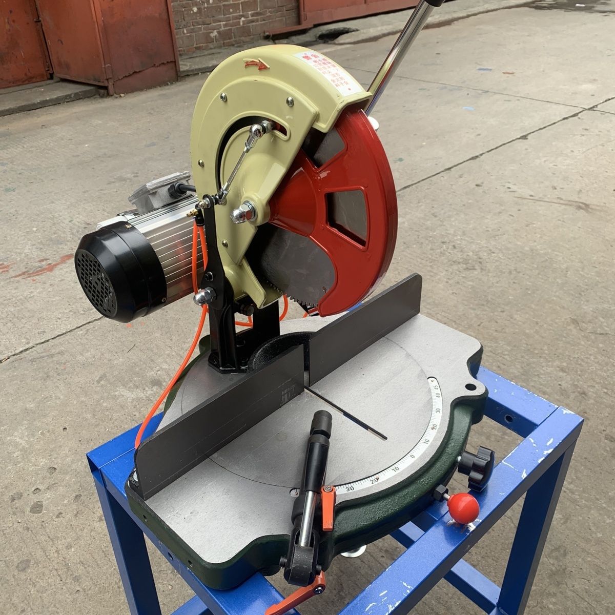 转盘锯金王锯手摇压料杆t型原装铝材木工全套