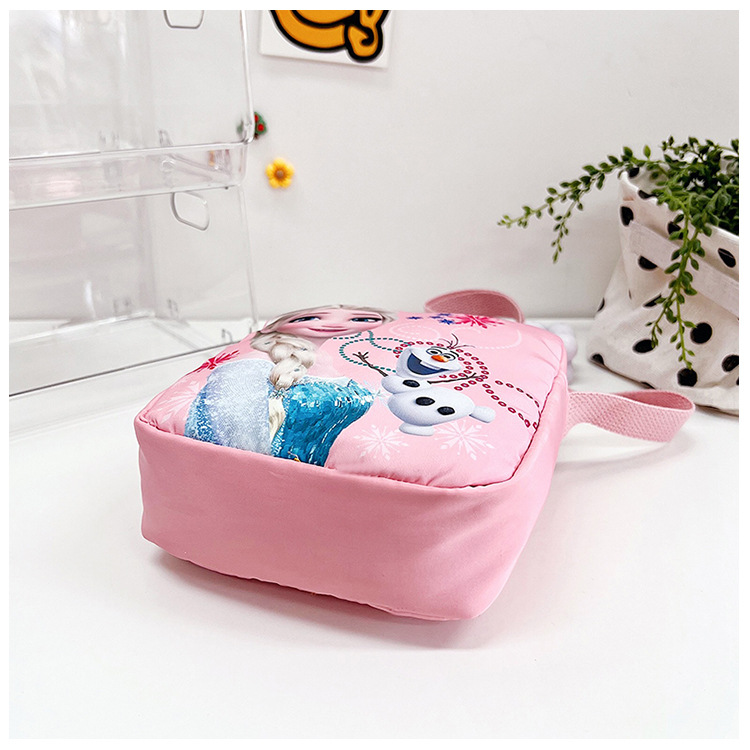 Frozen children's bags, cute princess crossbody bags, Aisha gifts, live wholesale, single-shoulder mobile phone bags undefined