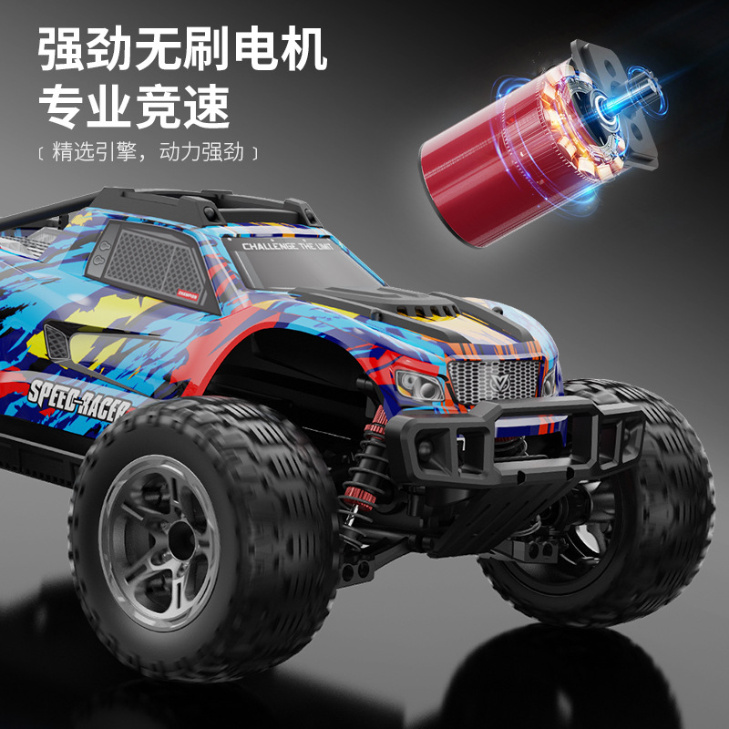 Cross-border KF10 escobillas de alta velocidad 1: 10 escala completa 4WD coche de control remoto de escalada cruzada coche de carreras RC juguetes