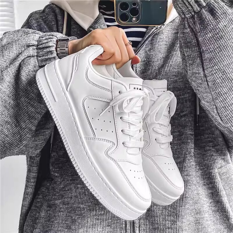 Couple's White Shoes Men's Shoes 2025 New Spring Sports Shoes Versatile Casual Couple Sneakers Super Popular White Shoes Women