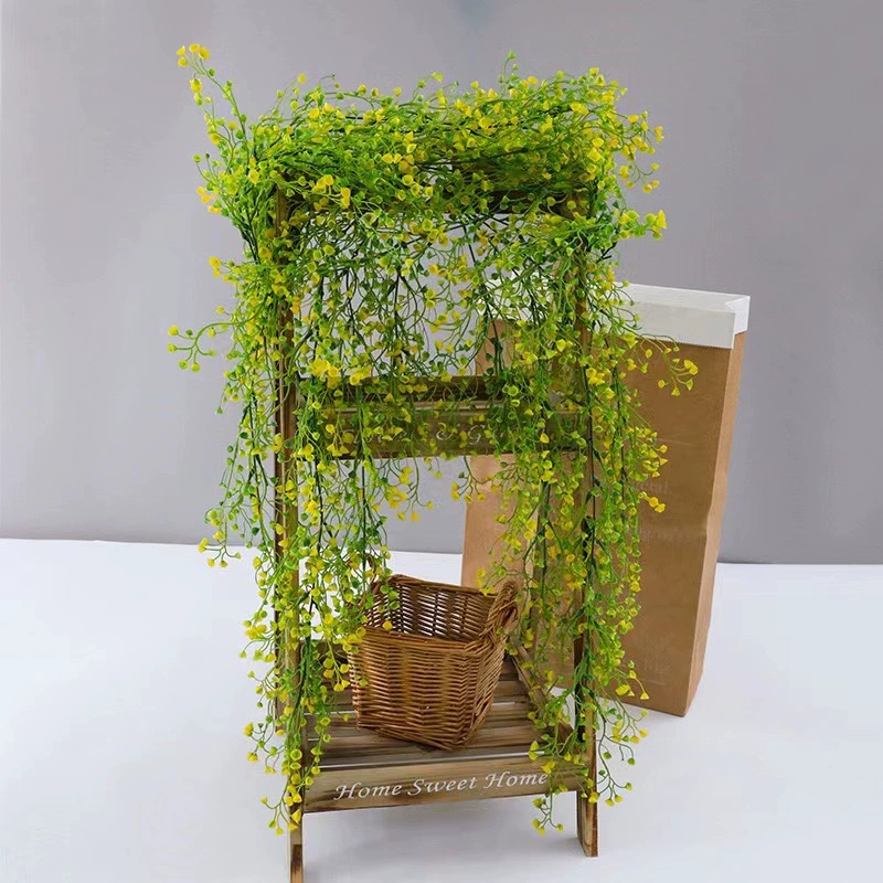 Artificial Wall Hanging Flower (Fujiman) Golden Bell Willow, Indoor/Outdoor, Multi-color