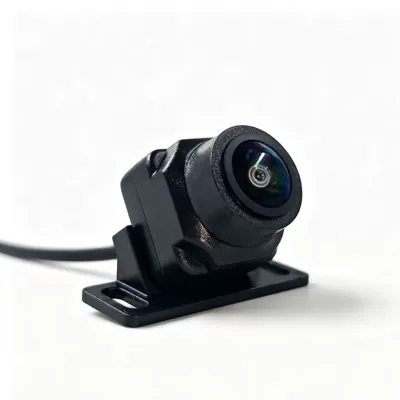 AHD 720P HD Golden Edge Fisheye Three-Cut 12V Universal Night Vision Rear View Panoramic Car Reversing Camera (Vehicle camera) - fish-eye-panoramic-three-cut-bag