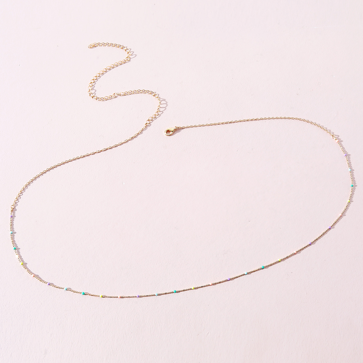 Fashion Geometric Alloy Plating Waist Chain