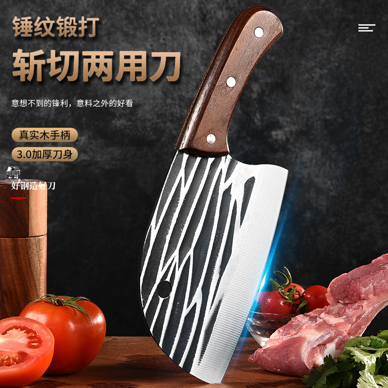 3.0mm 단단한 나무 손잡이 물고기 머리 칼