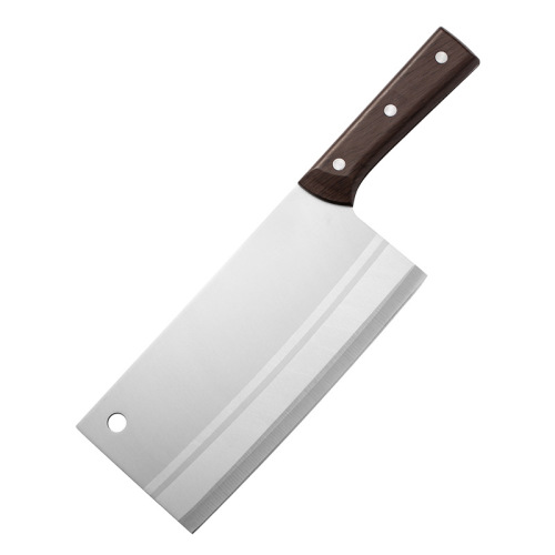 Home Kitchen Knife, Wood Handle Slicing Knife, Chef's Special Sharp Chopping Knife for Meats and Vegetables, Kitchen Knife for Slicing