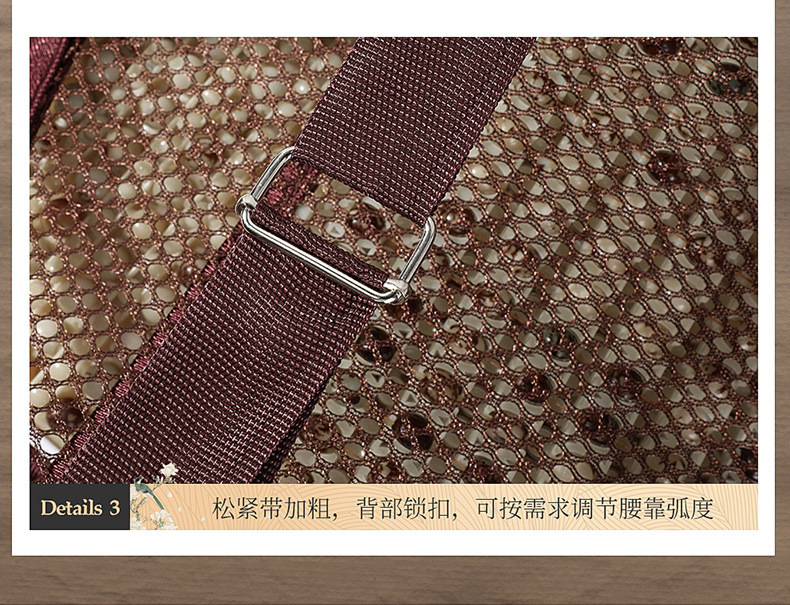 Car Bodhi Seat Cushion Summer Single-piece Main Driving Ventilated Wooden Bead Seat Cushion Truck Trolley Mat