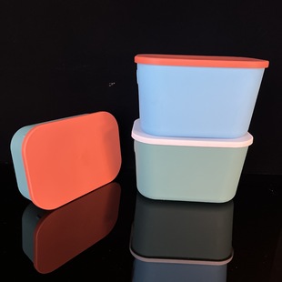 Multi-layer Stowable Children's Cabinet Storage Box Dustproof with Lid Toy Sand Colored Mud Tool Rectangular Plastic Storage Box