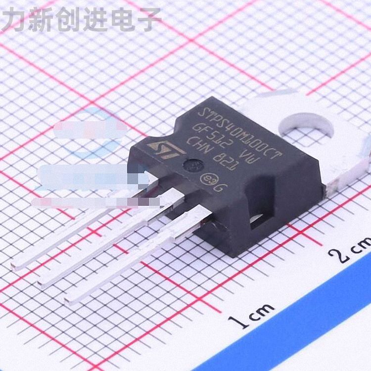 STPS40M100CT封装TO-220AB肖特基二极管