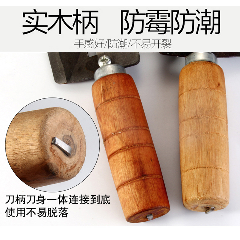 Sugar cane knife manufacturer, special knife for peeling sugar cane, commercial pineapple knife, peeling knife, stainless steel fruit and vegetable knife, planing knife