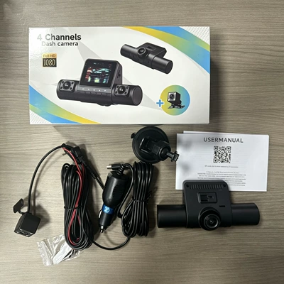 High-Definition 360-Degree Vehicle — Driving recorder - m80-four-recorder-with-wifi