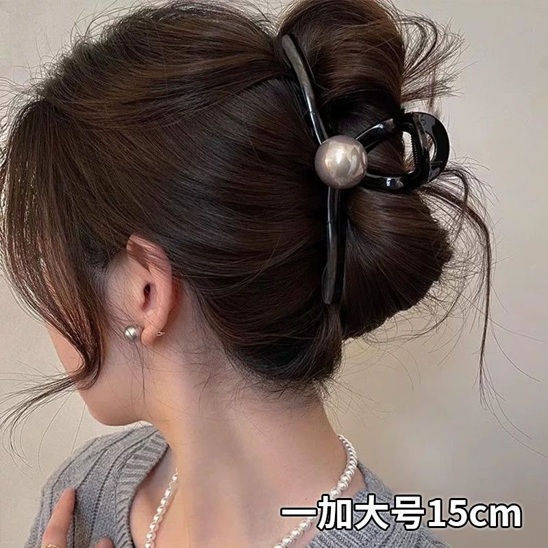 女性用ヘアピン、高級感のある韓国東大門と同じスタイルのヘアピン、後頭部のシャーククリップ、女性用ヘアアクセサリー|undefined