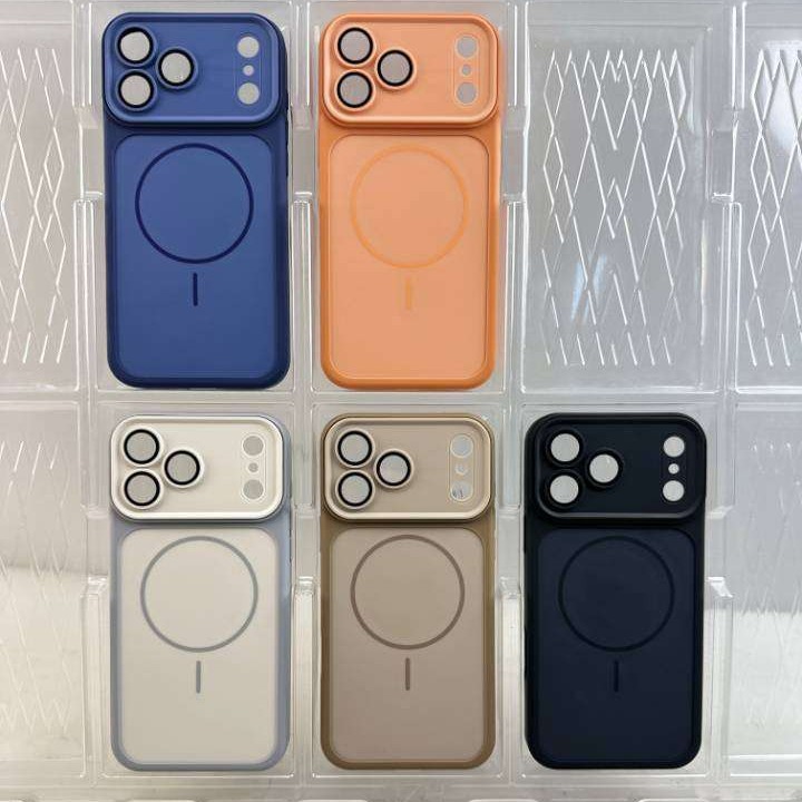 NEW新款大视窗肤感磁吸i2  IP17 IP17AIR IP17Pro 17Promax保护套