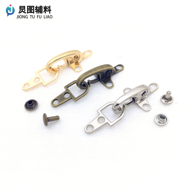 Metal Aircraft Buckle down Jacket Jacket Buckle Alloy Hook Buckle Clothing Luggage Accessories