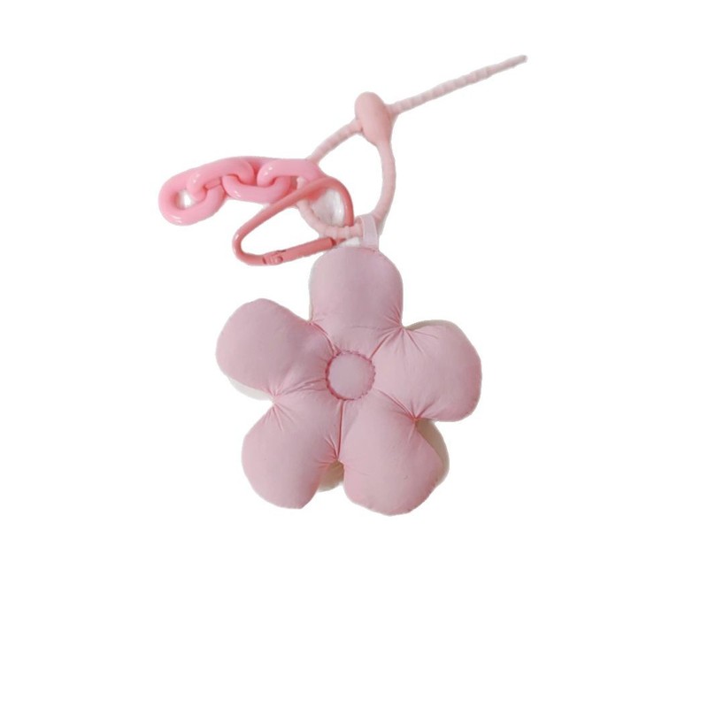 2色の5つの花のキーホルダーのペンダントDIY携帯の携帯の携帯のイヤホンのカバーのかわいい少女のカバンのペンダントのアクセサリー|undefined