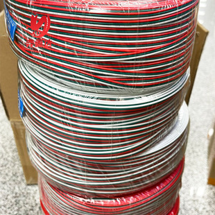 �׾G�t3Pin�K��3о�ž�0.5ƽ��LED���l�B�Ӿ� 1007 20AWG�Ӵ־�о